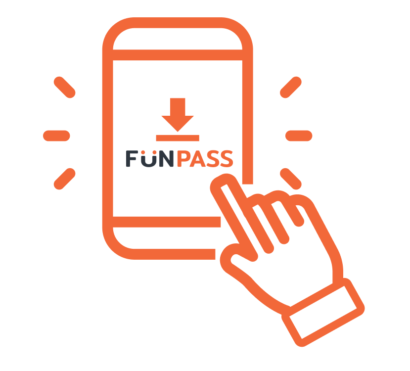 Download Pattaya FunPASS FunPASS APP, enter serial number (multiple serial numbers can be tied to one phone).