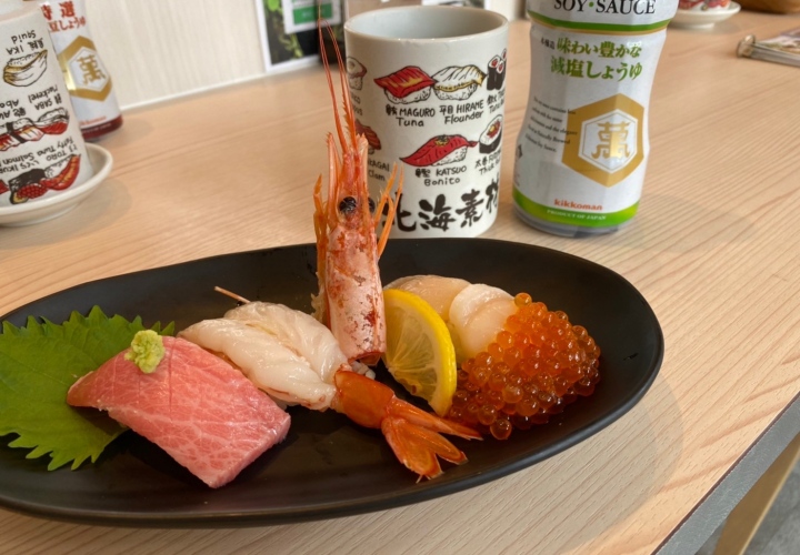 回転寿司北海素材 生魚片套餐