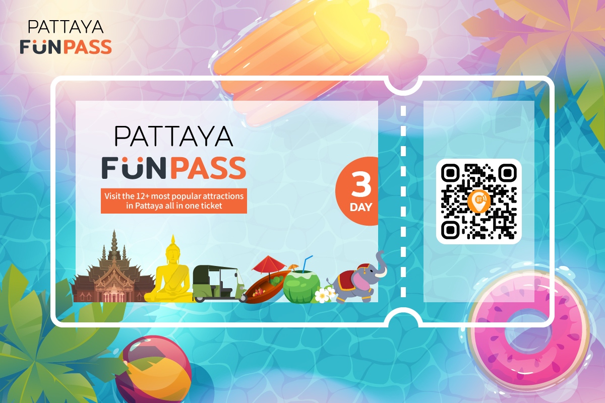 Includes tickets to the 12+ most popular attractions in Pattaya